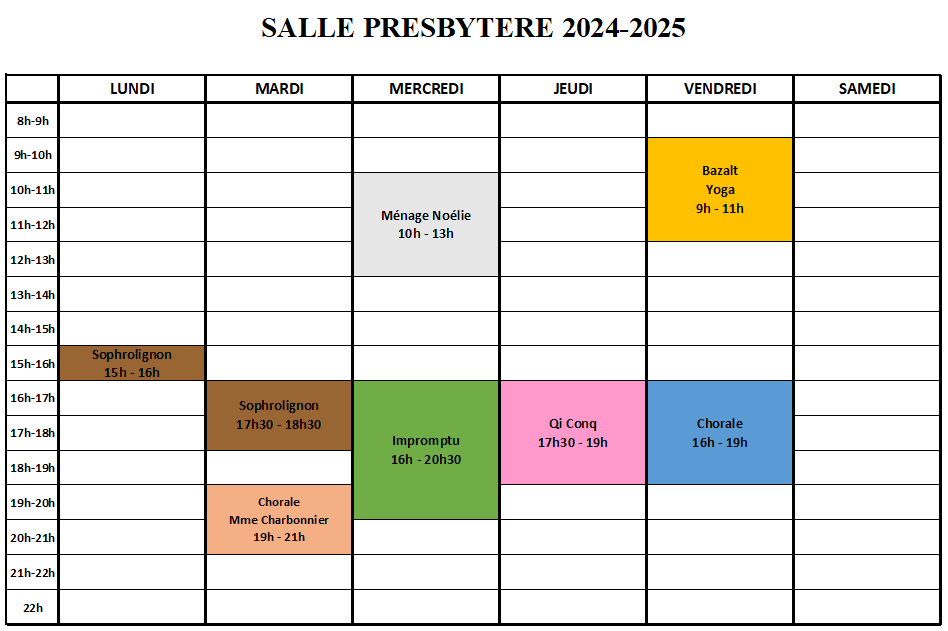 Presbytere 24 25