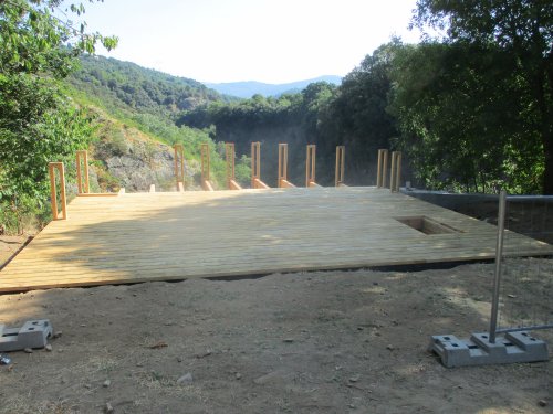 Le futur belvédère de la Turbine prend forme ! 