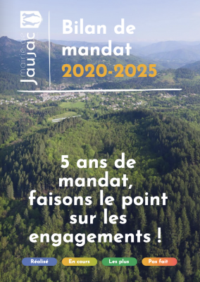 Bilan de mandat – Disponible dans vos boîtes aux lettres ! Et en version Web