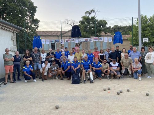 Remerciements aux sponsors du Jaujac Boules : une soirée conviviale et appréciée