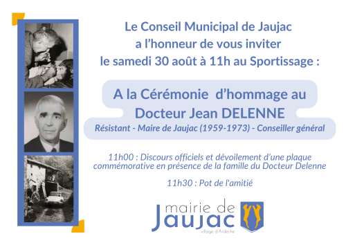 Hommage au Docteur Jean Delenne
