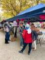 Octobre Rose au marché de Jaujac