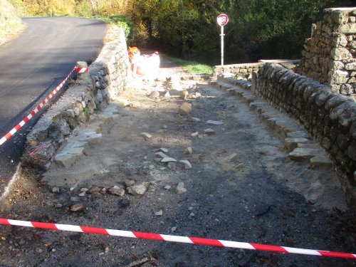 Une nouvelle calade pour valoriser l’accès au Moulin et aux orgues basaltiques