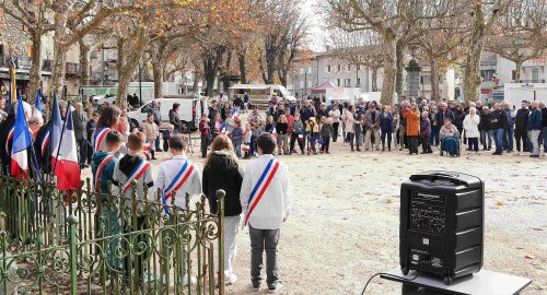 Cérémonie du 11 Novembre à Jaujac : un beau moment de mémoire et de transmission