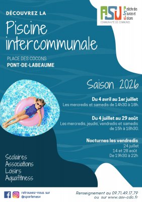Ouverture de la piscine intercommunale