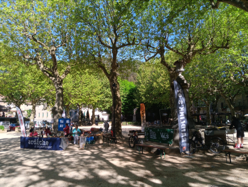 Un raid VTT à Jaujac : sport et nature au rendez-vous