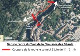 Fermeture du Pont du Chastelas de 11h à 14h le 6 juin 2026