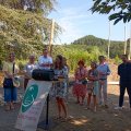 L'inauguration des aménagements extérieurs de la Maison du Parc naturel régional des Monts d'Ardèche !