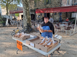Les brioches de l’ADAPEI sur le marché de Jaujac !