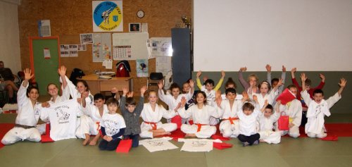 Noël au judo club de Jaujac