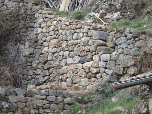 Travaux de maçonnerie au Chastelas