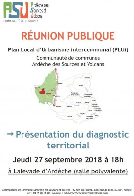 Réunion publique PLUi