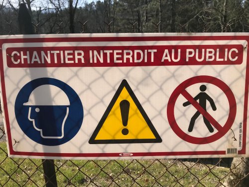 Début des travaux à La Bastide