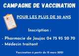 Campagne de vaccination pour les plus de 50 ans