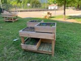 Des nouveaux bacs de jardinage à l’école