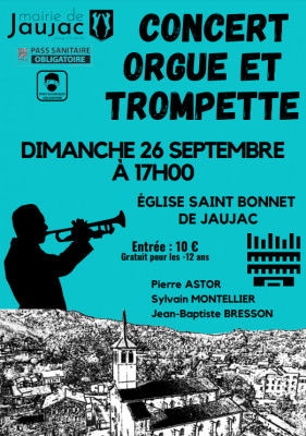 Concert – Deux trompettes et orgue  