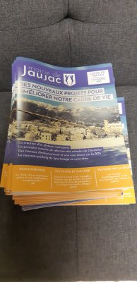 Le nouveau journal municipal est en cours de livraison