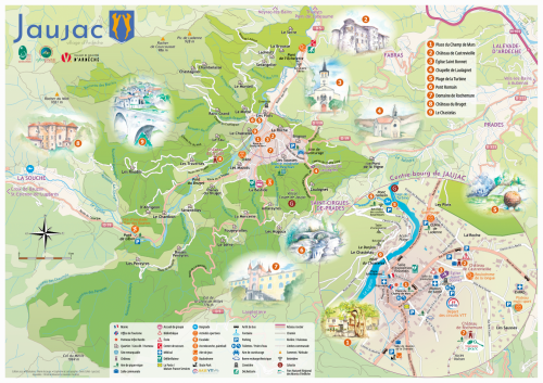 Une nouvelle carte de Jaujac 