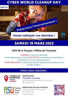 Évènement Cyber World CleanUp Day - Nettoyage des données