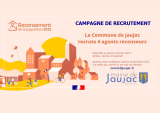 Recrutement d'agents recenseurs