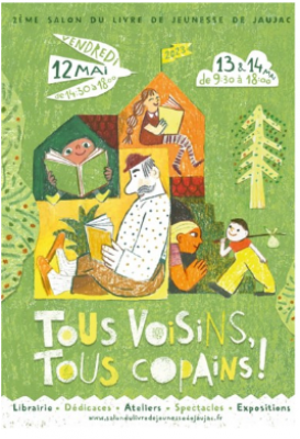 La littérature jeunesse est à l’honneur à Jaujac ! Du 12 au 14 mai 2023