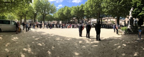 Commémoration du 8 mai 2023 devant le Monument aux Morts