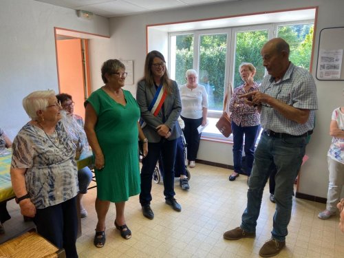 Lucette Aymard a fêté ses100 ans au Foyer des cévenols 