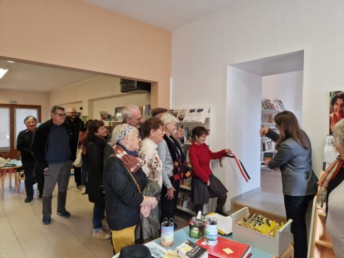 Inauguration des travaux d’agrandissement de la bibliothèque