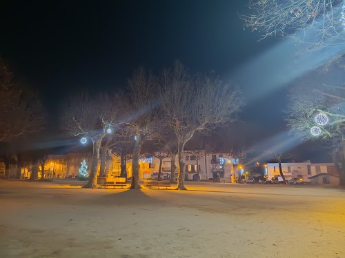 Illuminations de noël de la commune 