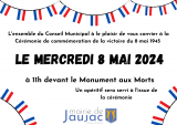 Cérémonie du 8 mai 2024