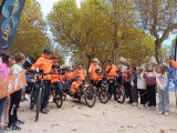 Le raid Dynamoov reçu comme il se doit à Jaujac !