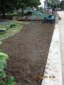 L'aménagement des surfaces du parc Marie Sauzet