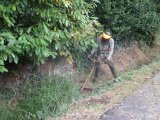 Un gros travail d'entretien des espaces verts