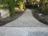 Les finitions du lourd aménagement du quartier des Sausses